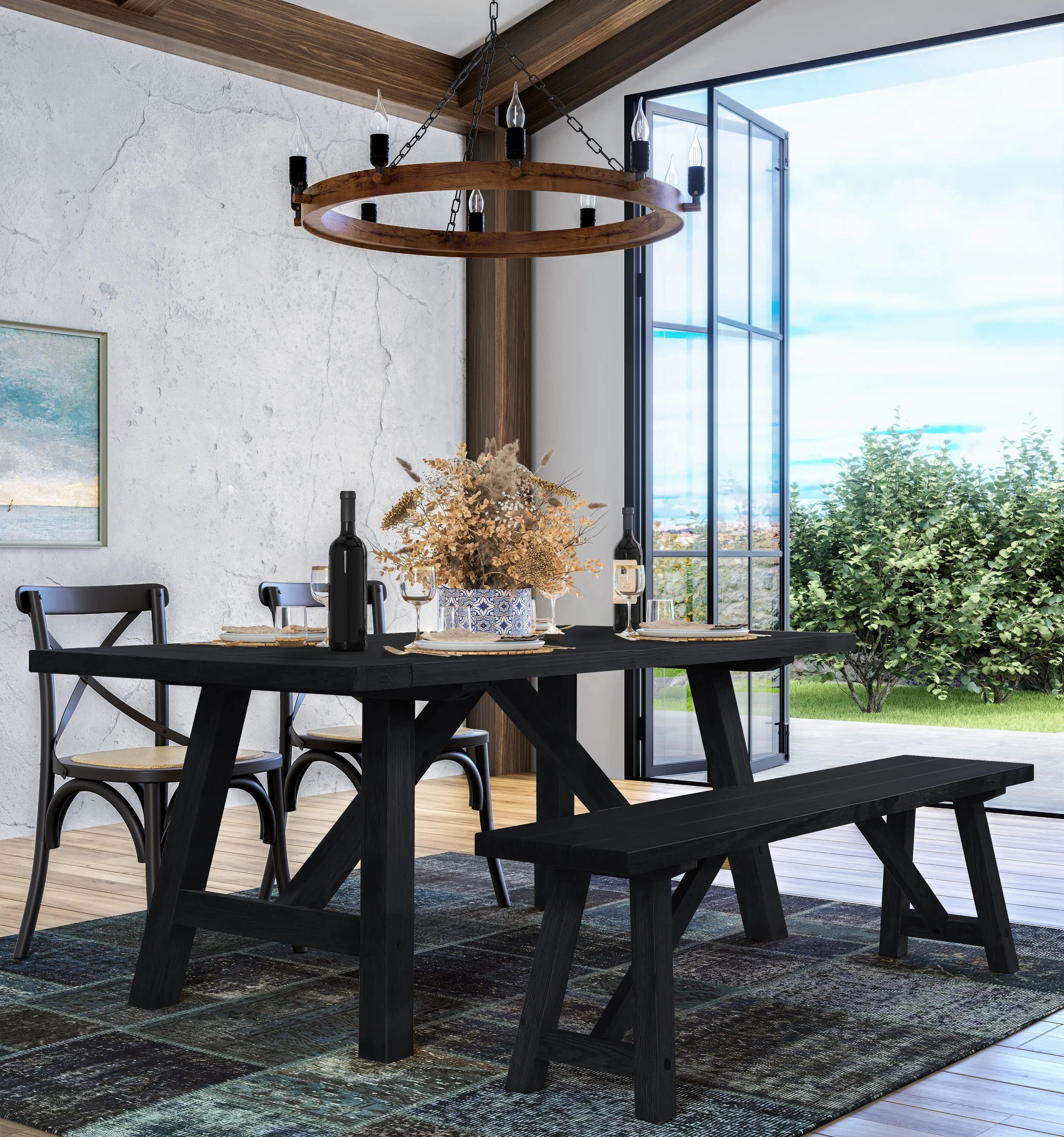 Cascais 72"  Customizable Dining Table