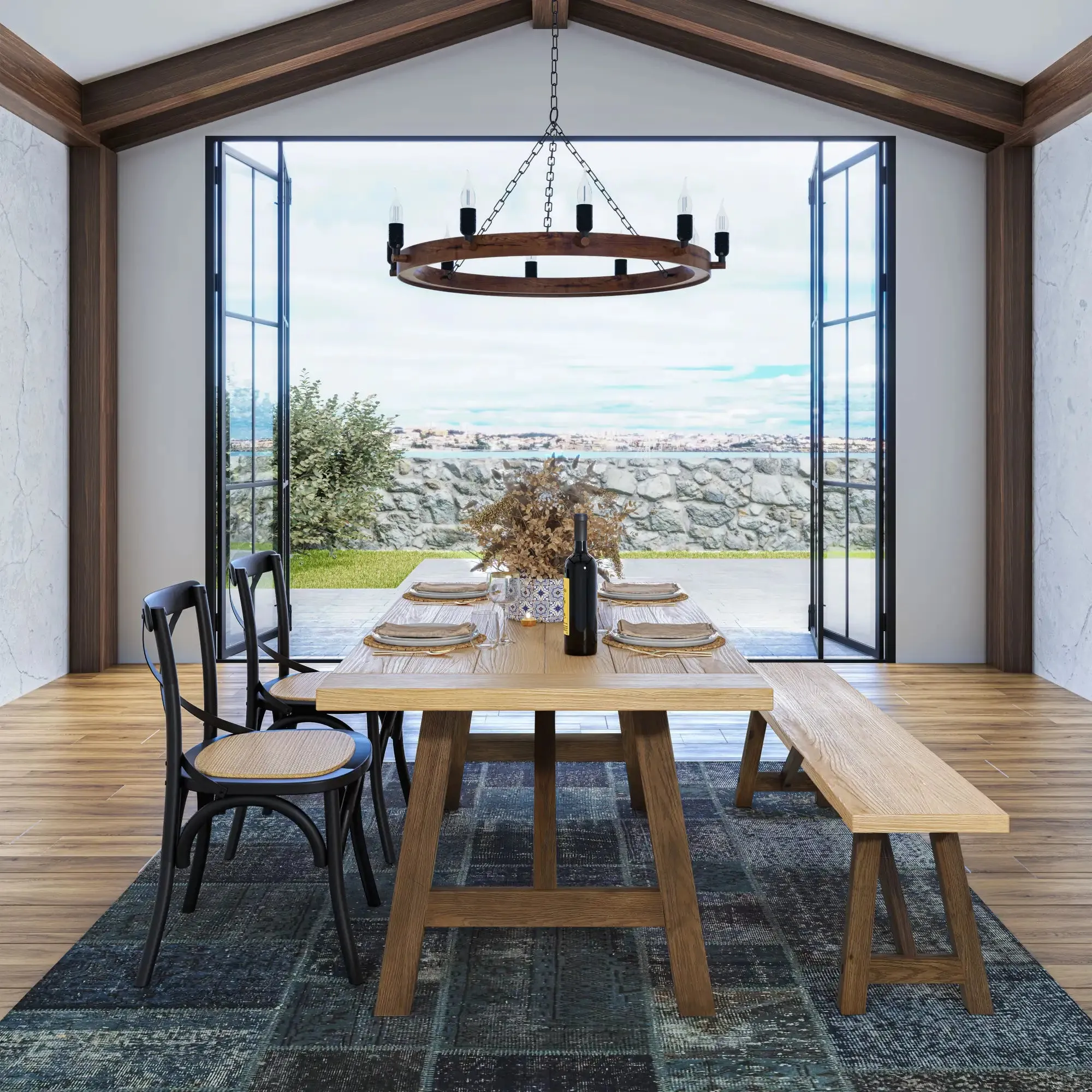 Cascais 72"  Customizable Dining Table