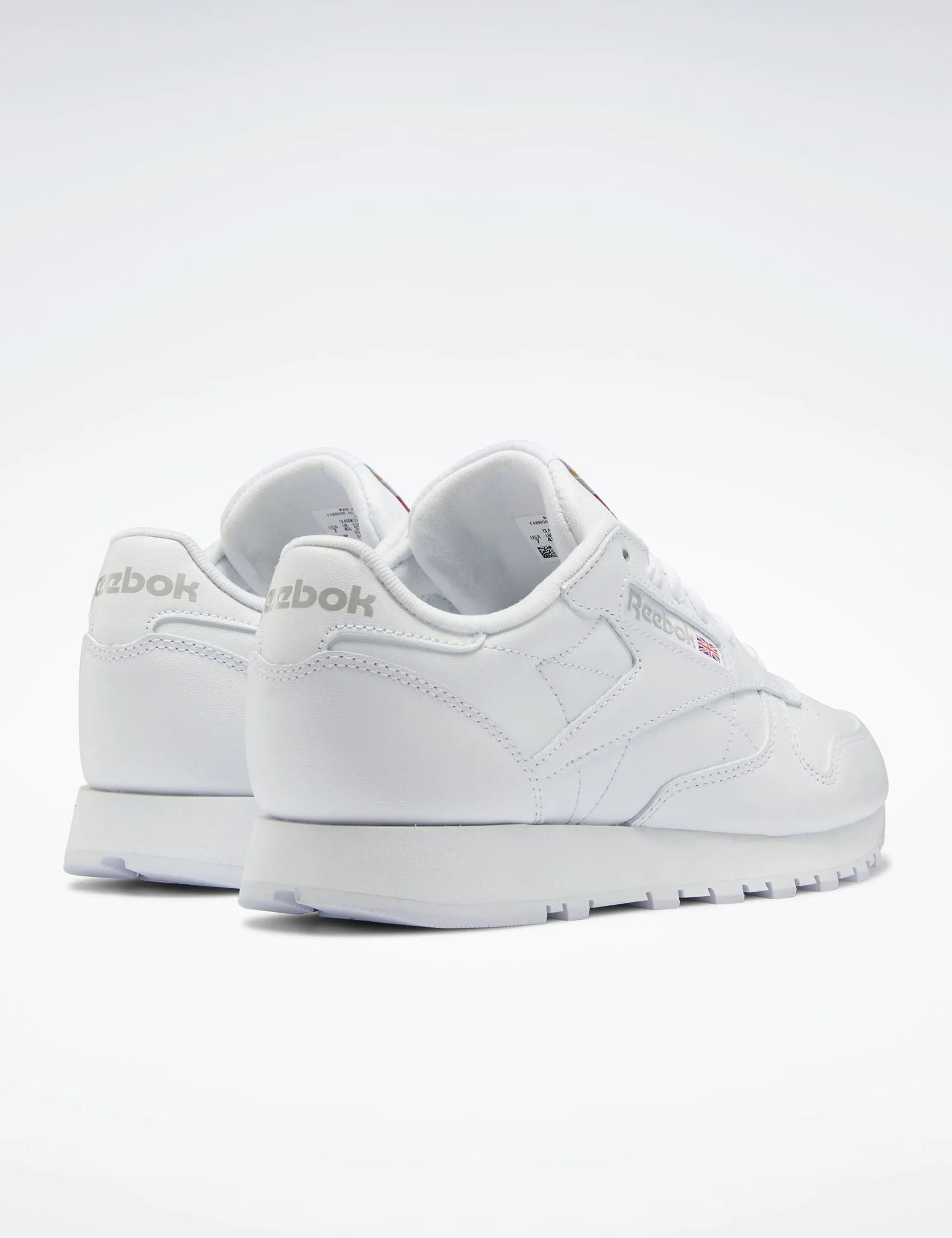 Classic Leather Shoes - Cloud White/Pure Grey 3