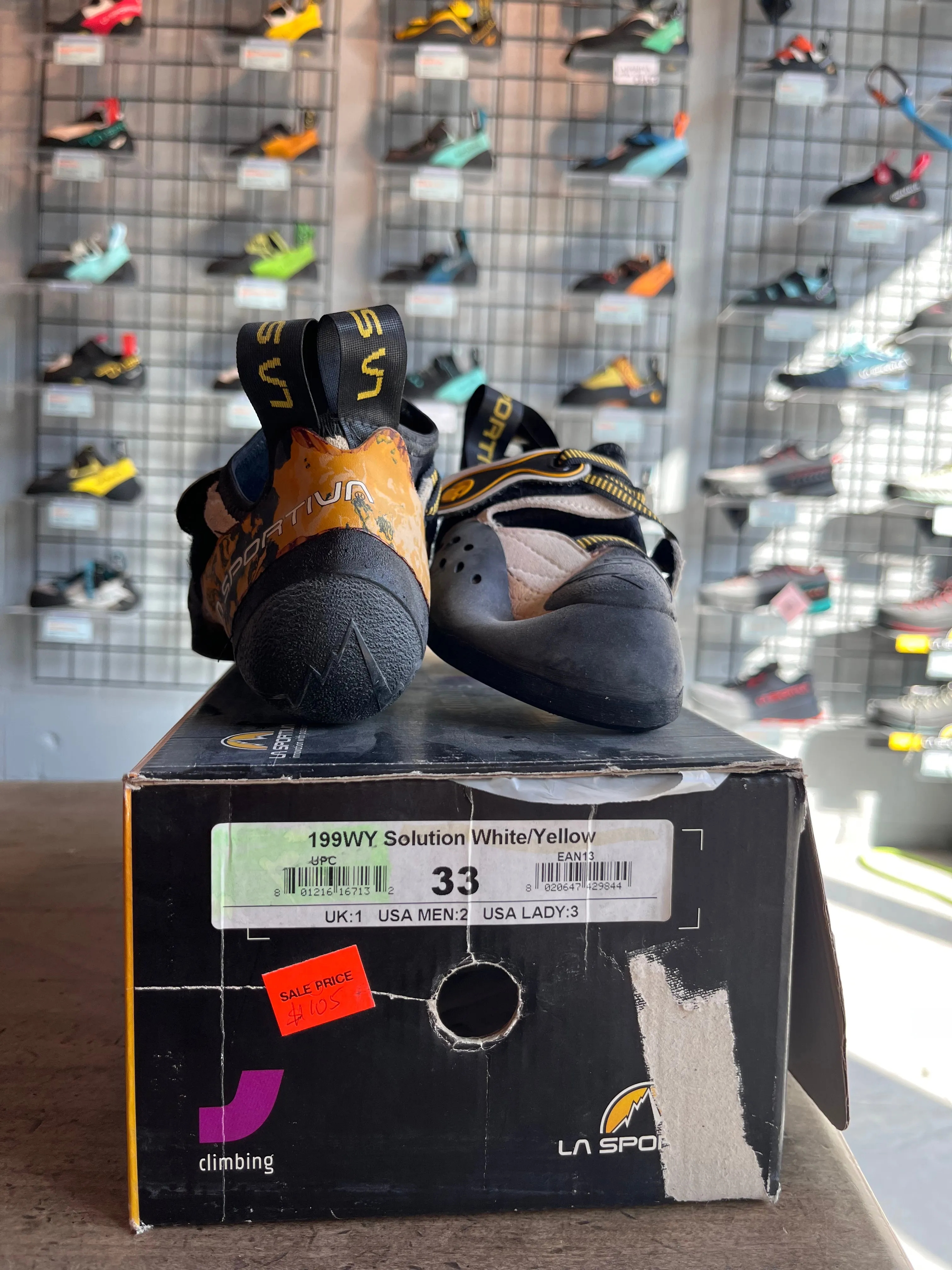 Clearance: La Sportiva Solution 2017 Climbing Shoes