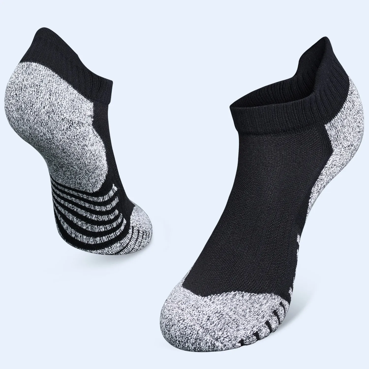 Closemate 6 Pairs Men Athletic Ankle  Sport Running Socks