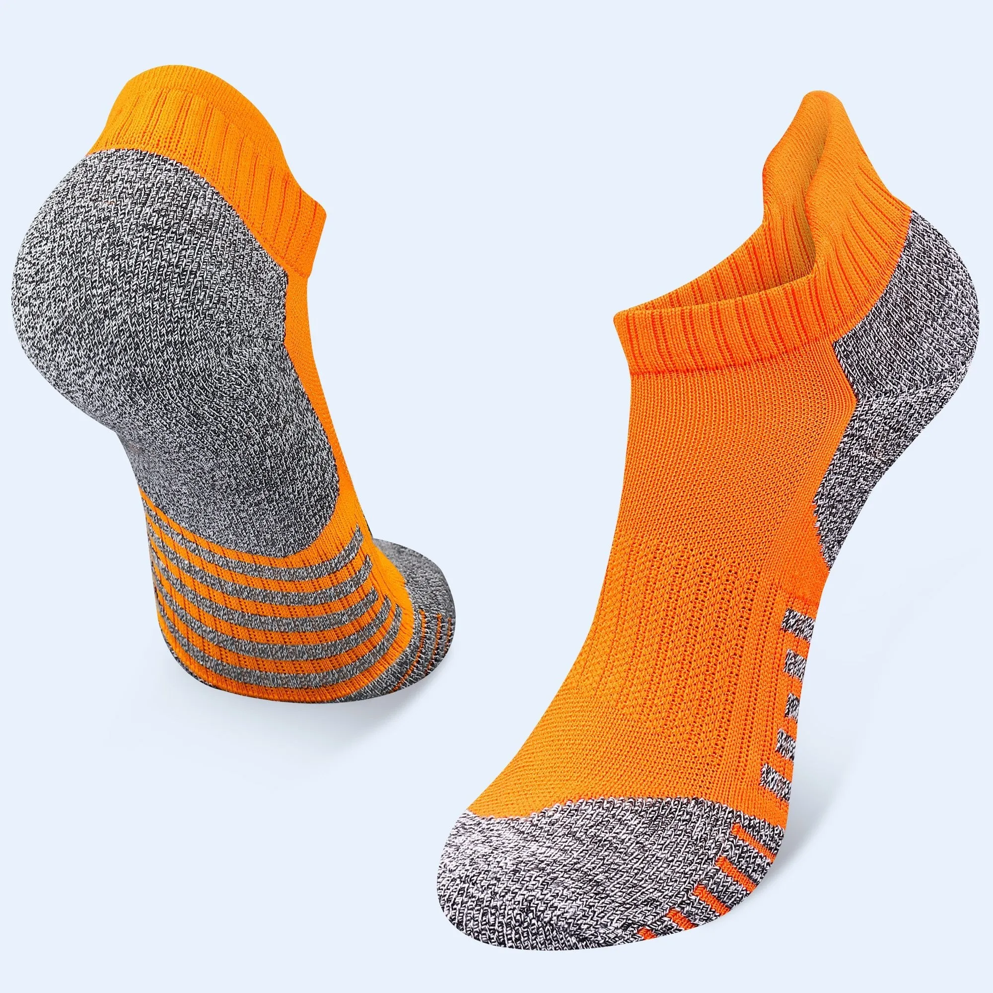 Closemate 6 Pairs Men Athletic Ankle  Sport Running Socks