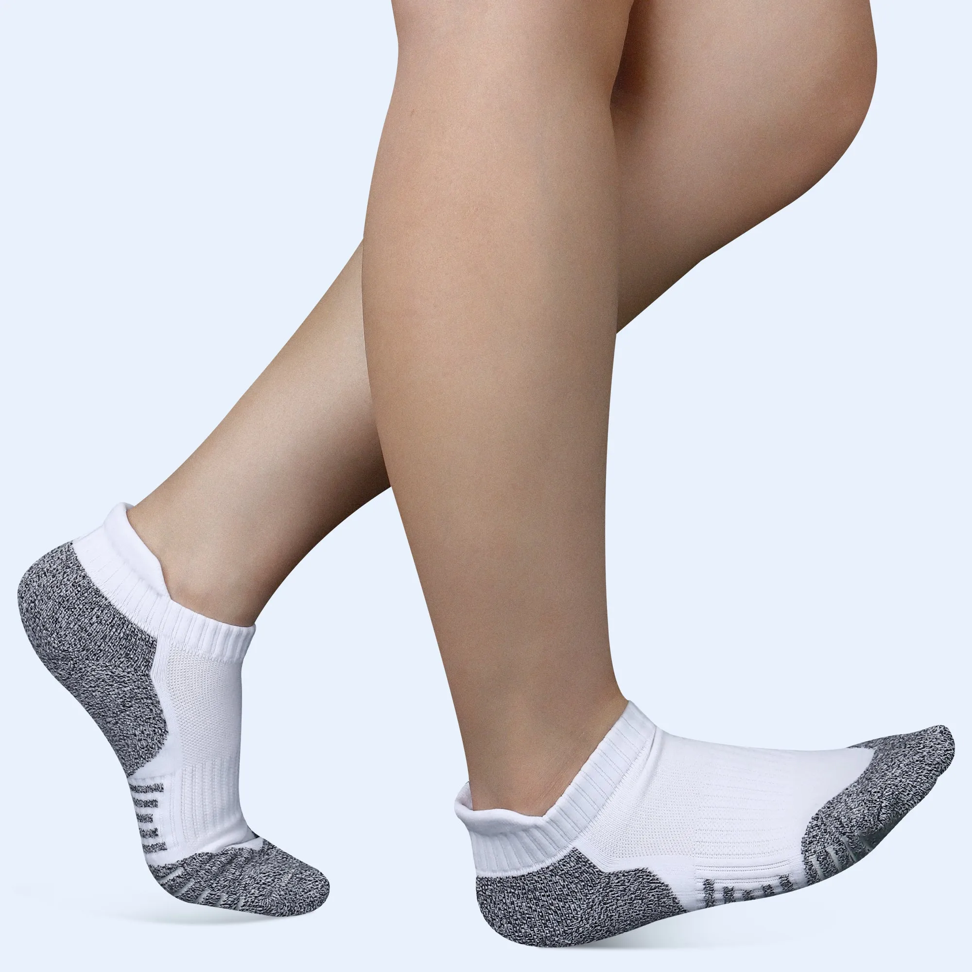 Closemate 6 Pairs Men Athletic Ankle  Sport Running Socks