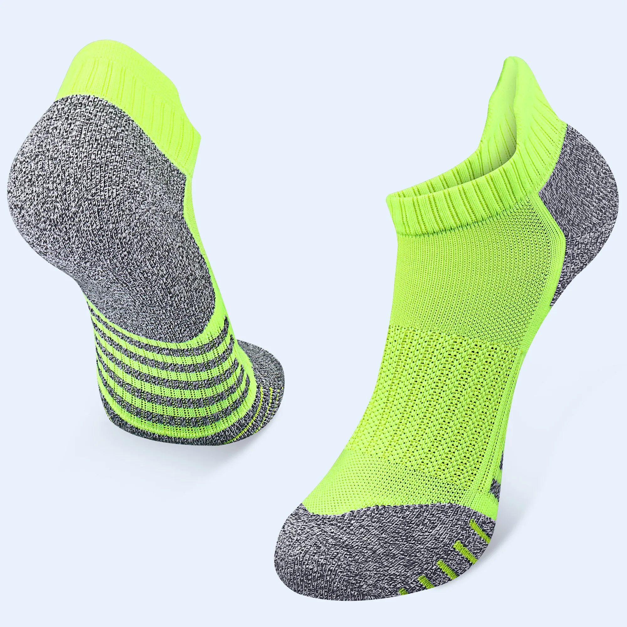 Closemate 6 Pairs Men Athletic Ankle  Sport Running Socks