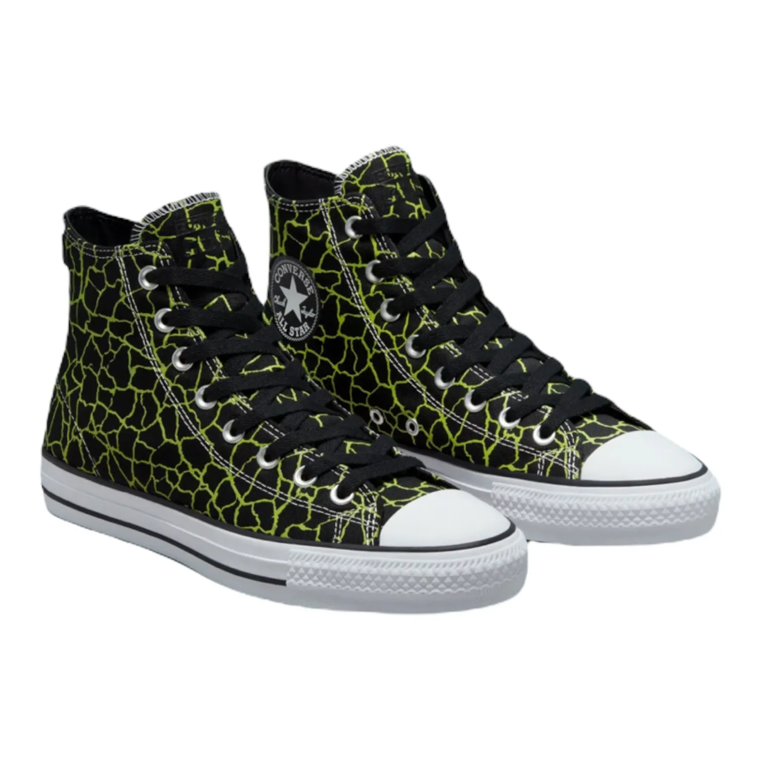 CONVERSE CONS CTAS PRO HI BLACK/LIME TWIST/WHITE