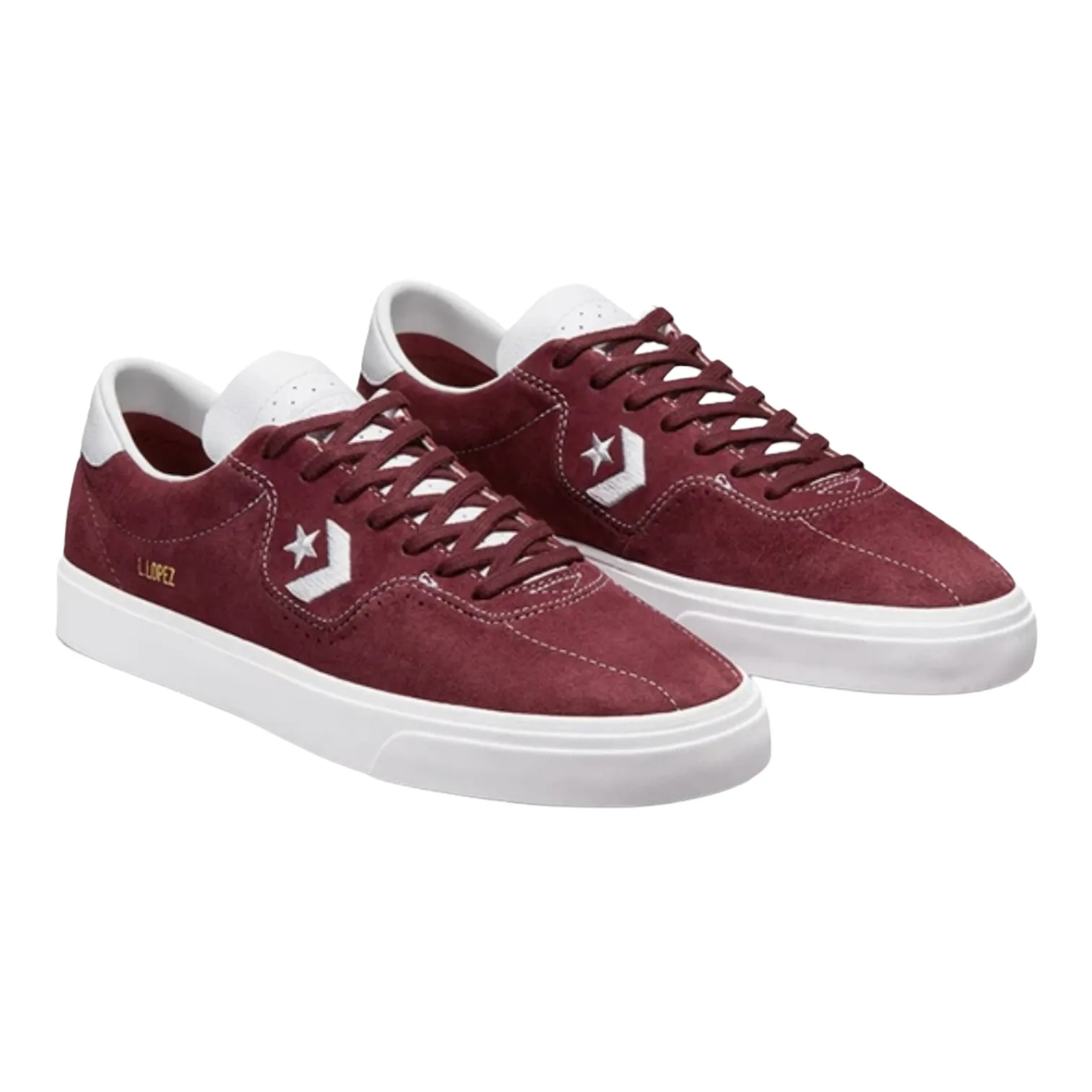 CONVERSE CONS LOUIE LOPEZ PRO (DEEP BORDEAUX/WHITE)