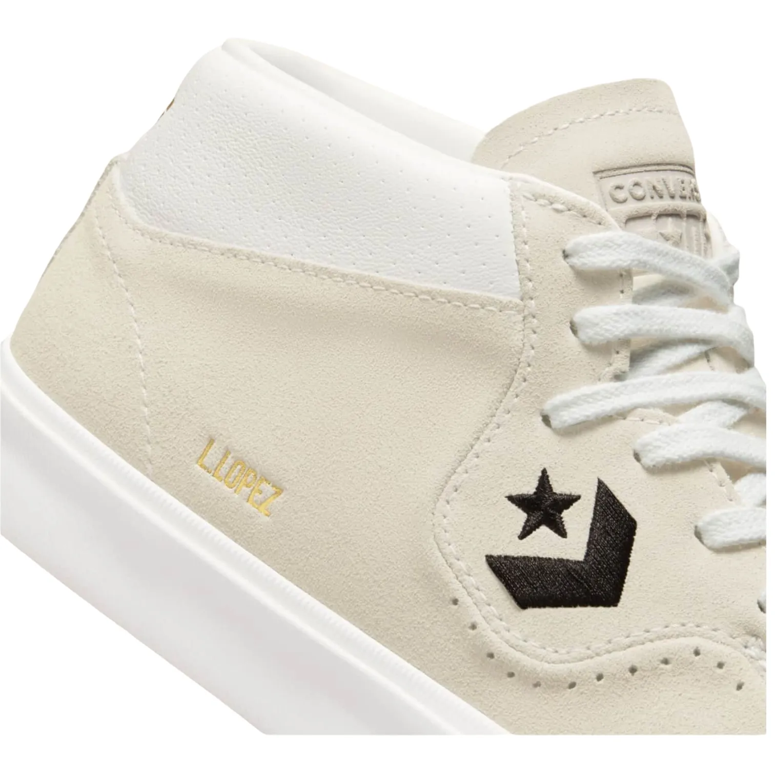 Converse Cons Louie Lopez Pro Mid Shoes White/Black/White