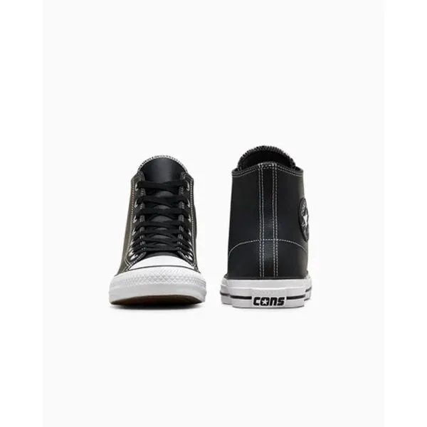 Converse CTAS Pro Hi Leather: Black/White