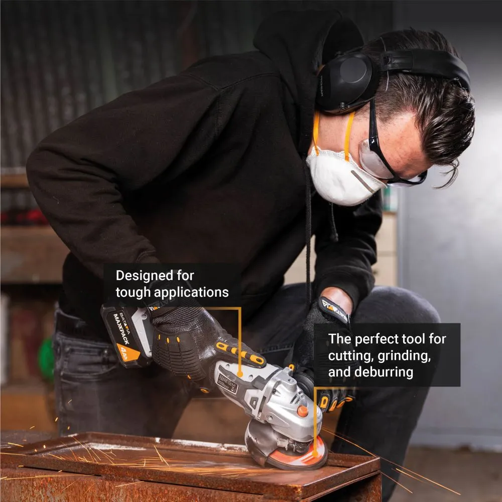 Cordless Angle Grinder Brushless 18V 115mm