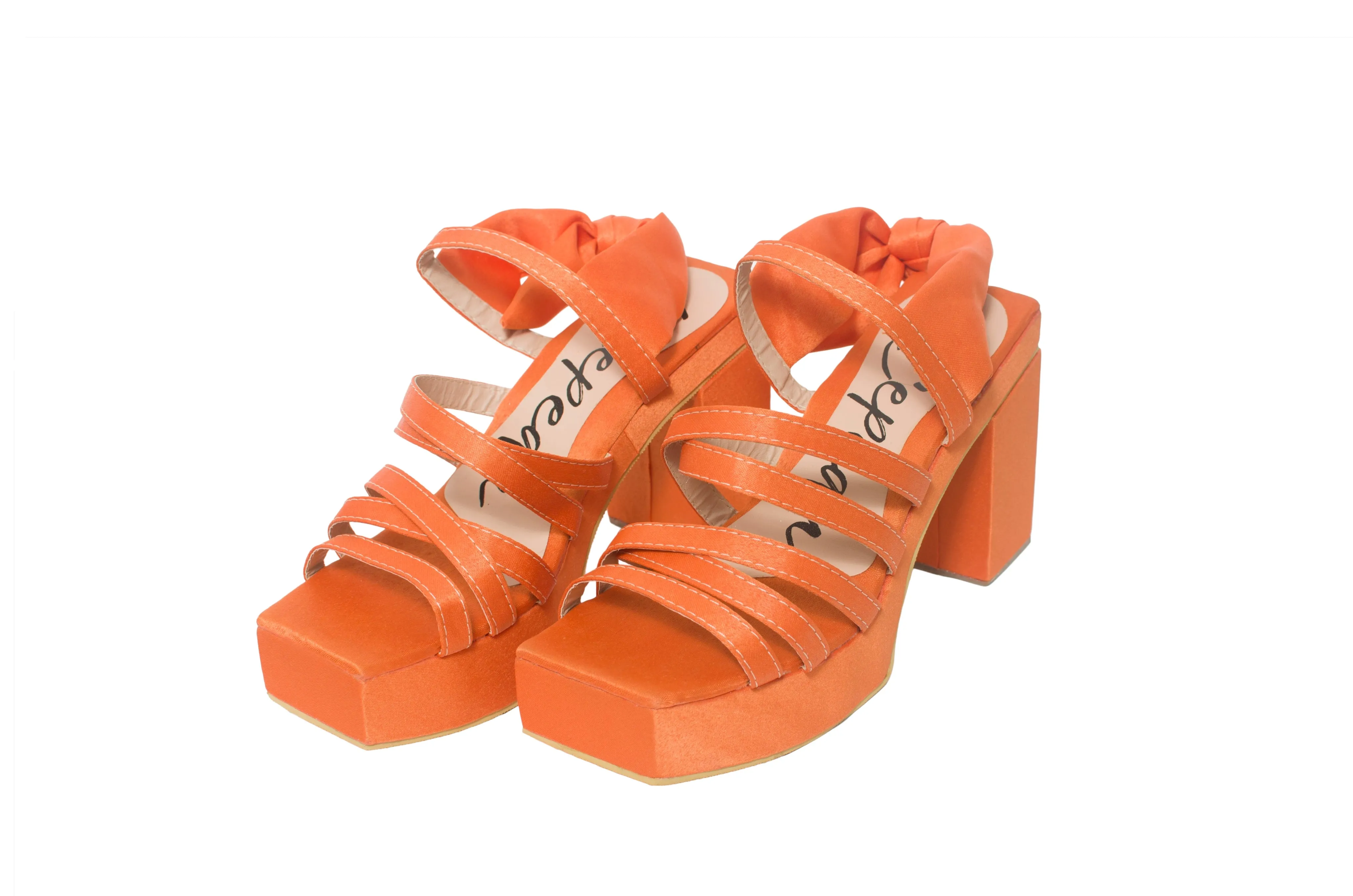 Cosmopolitan Orange Platforms