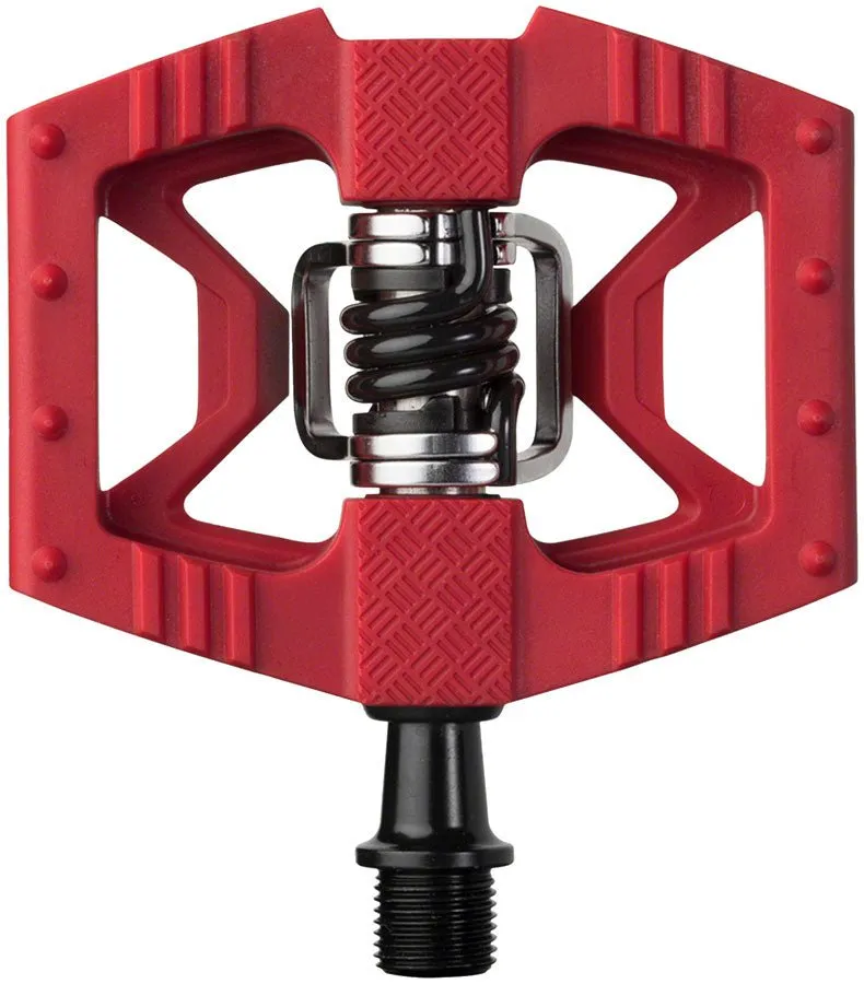 Crank Brothers Double Shot 1 Pedals - Dual Sided Clipless - Red