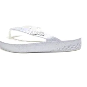 Crocs Flip Flops Eva Silver Colour For Women