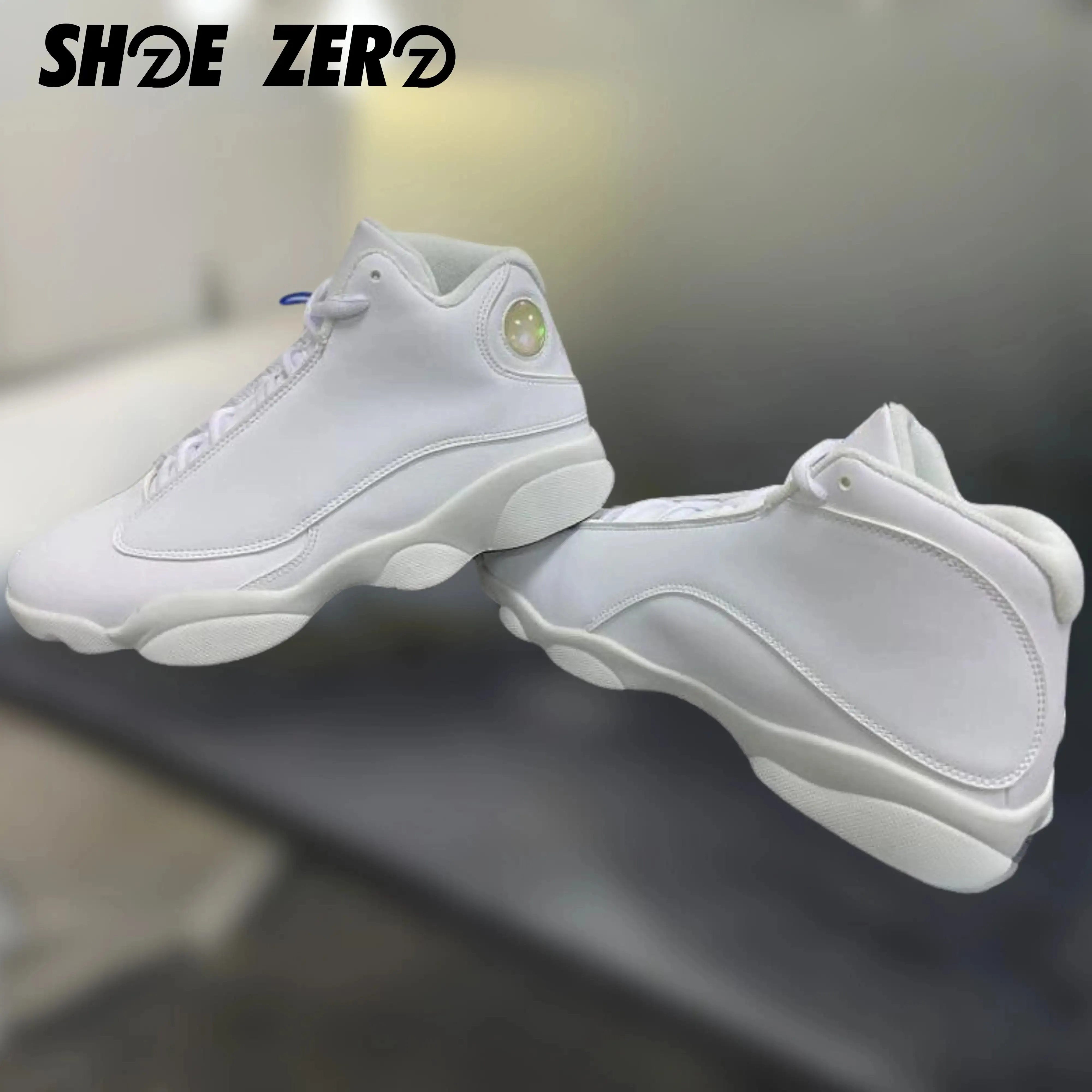 Customizable Basketball Shoes (White)