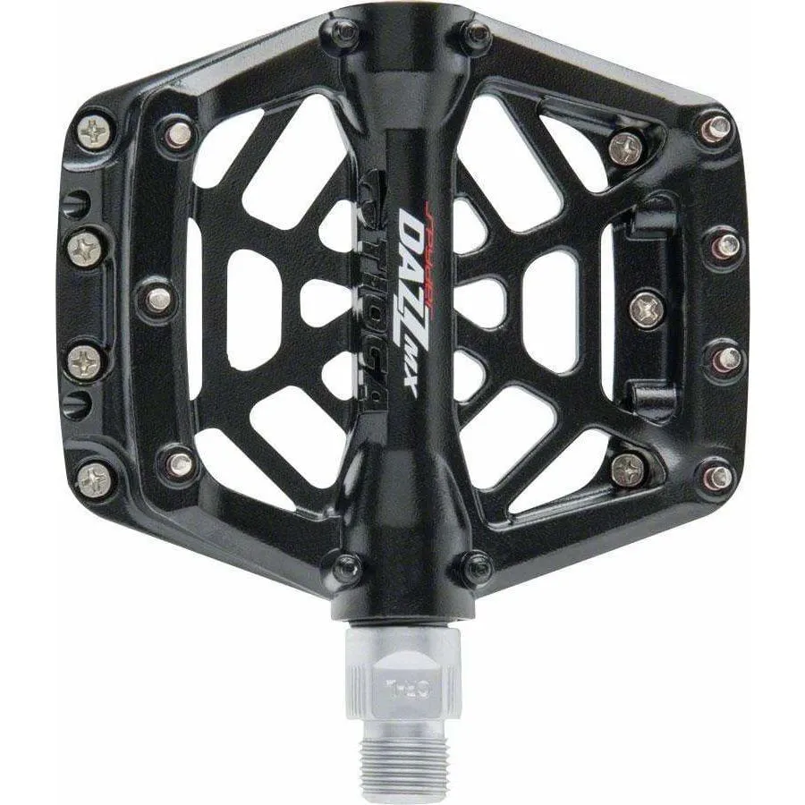 DAZZ MX Pedals - Platform Aluminum 9/16" Black