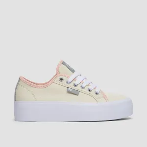 DC Manual Platform Shoes - Off White - Womens