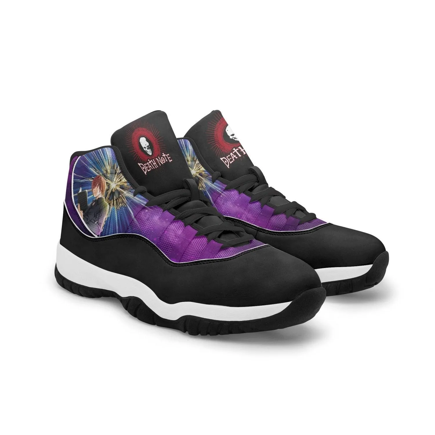 Death Note Ryuk Purple Black JD11 Anime Shoes