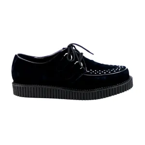 Demonia CREEPER-602S | Black Suede Unisex Creepers