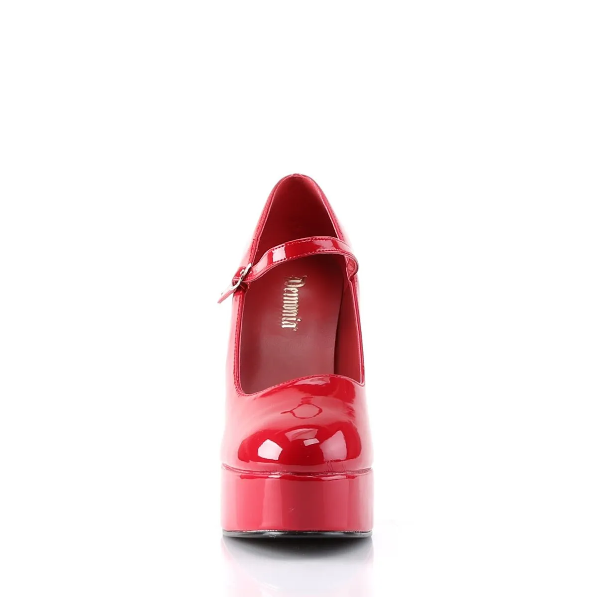 Demonia DOLLY-50 | Red Patent Leather Mary Janes