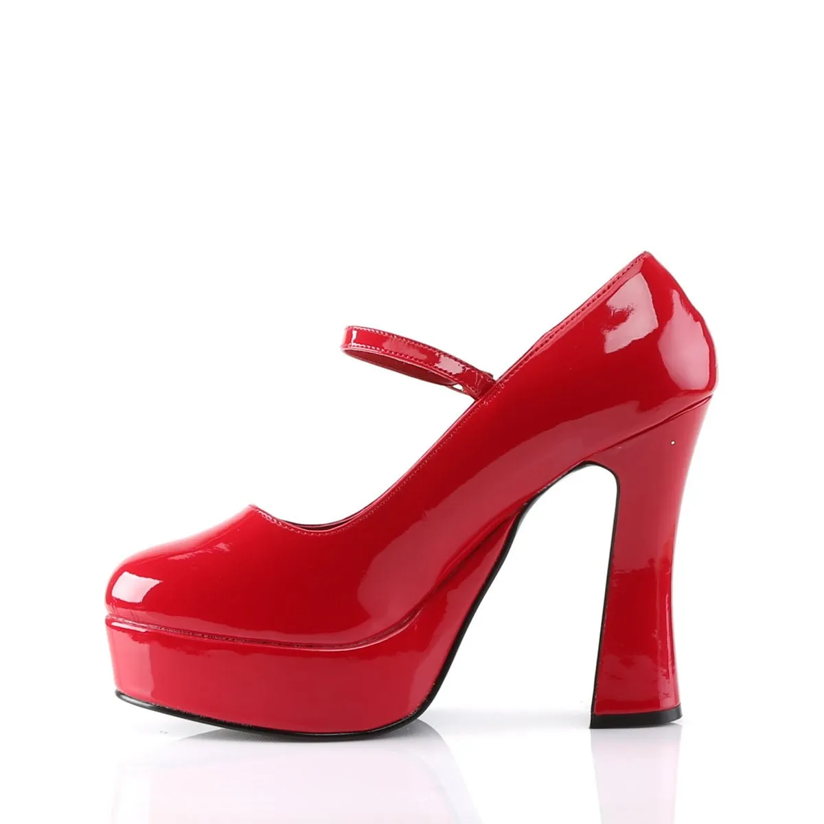 Demonia DOLLY-50 | Red Patent Leather Mary Janes