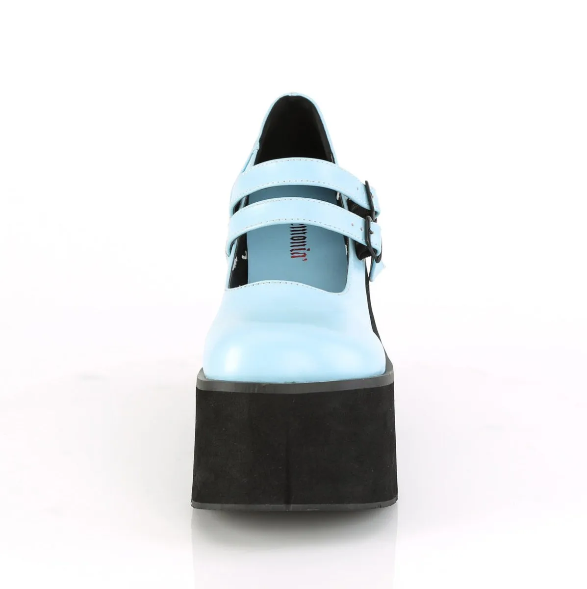 Demonia KERA-08 | Baby Blue  Vegan Leather Mary Janes