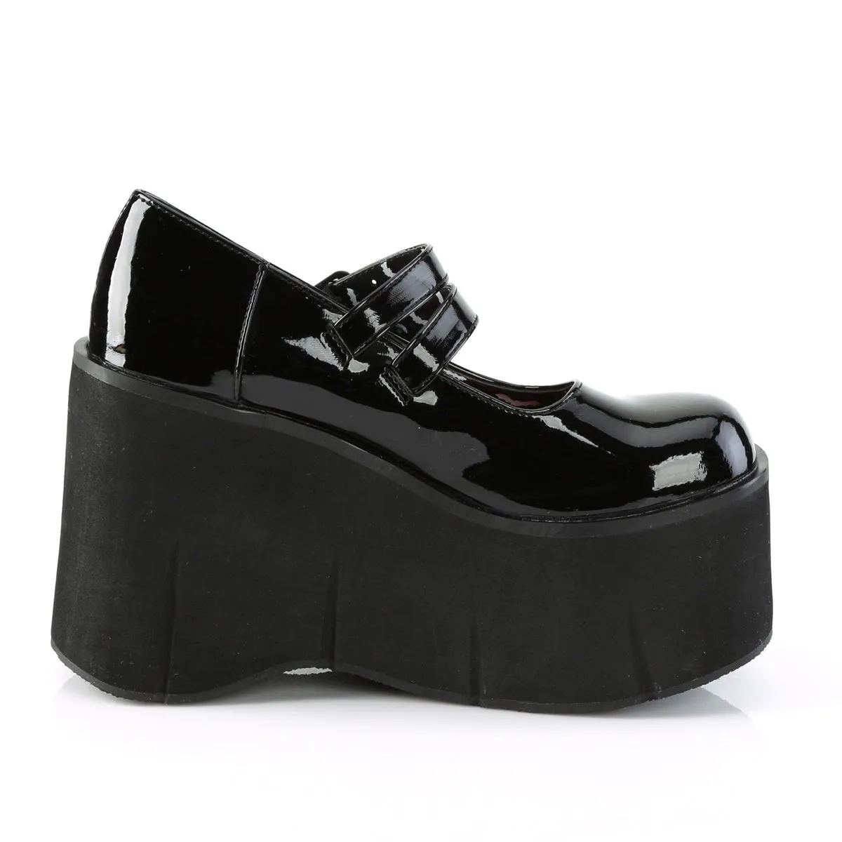 Demonia KERA-08 | Black Patent Leather Mary Janes