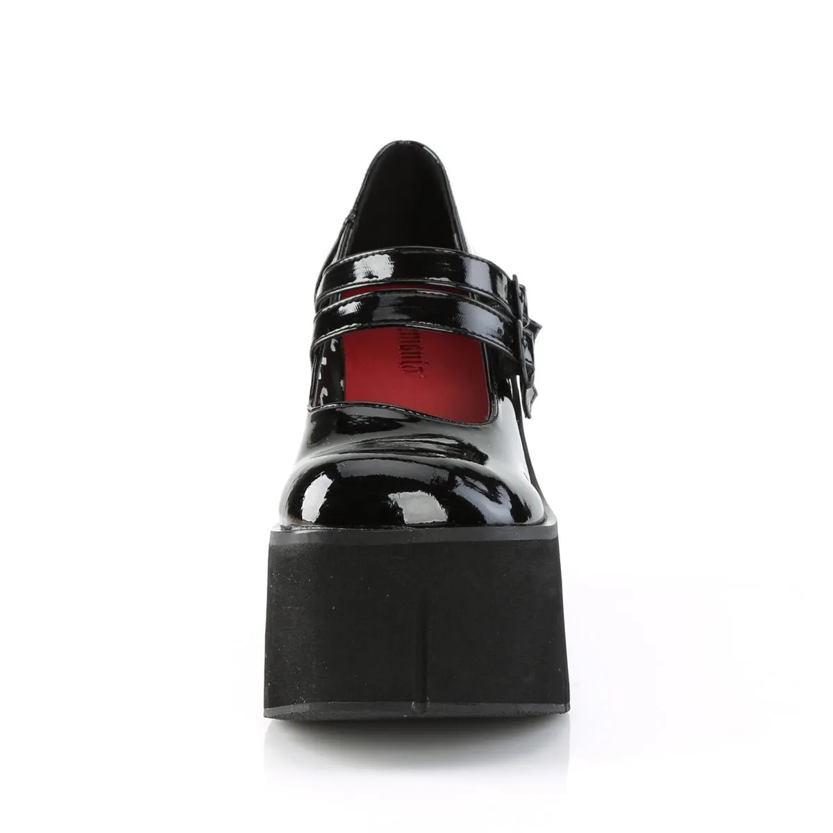 Demonia KERA-08 | Black Patent Leather Mary Janes