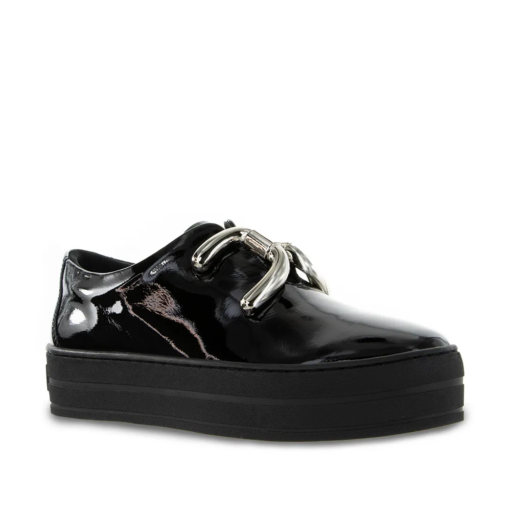 DJANGO & JULIETTE SHELINA BLACK PATENT