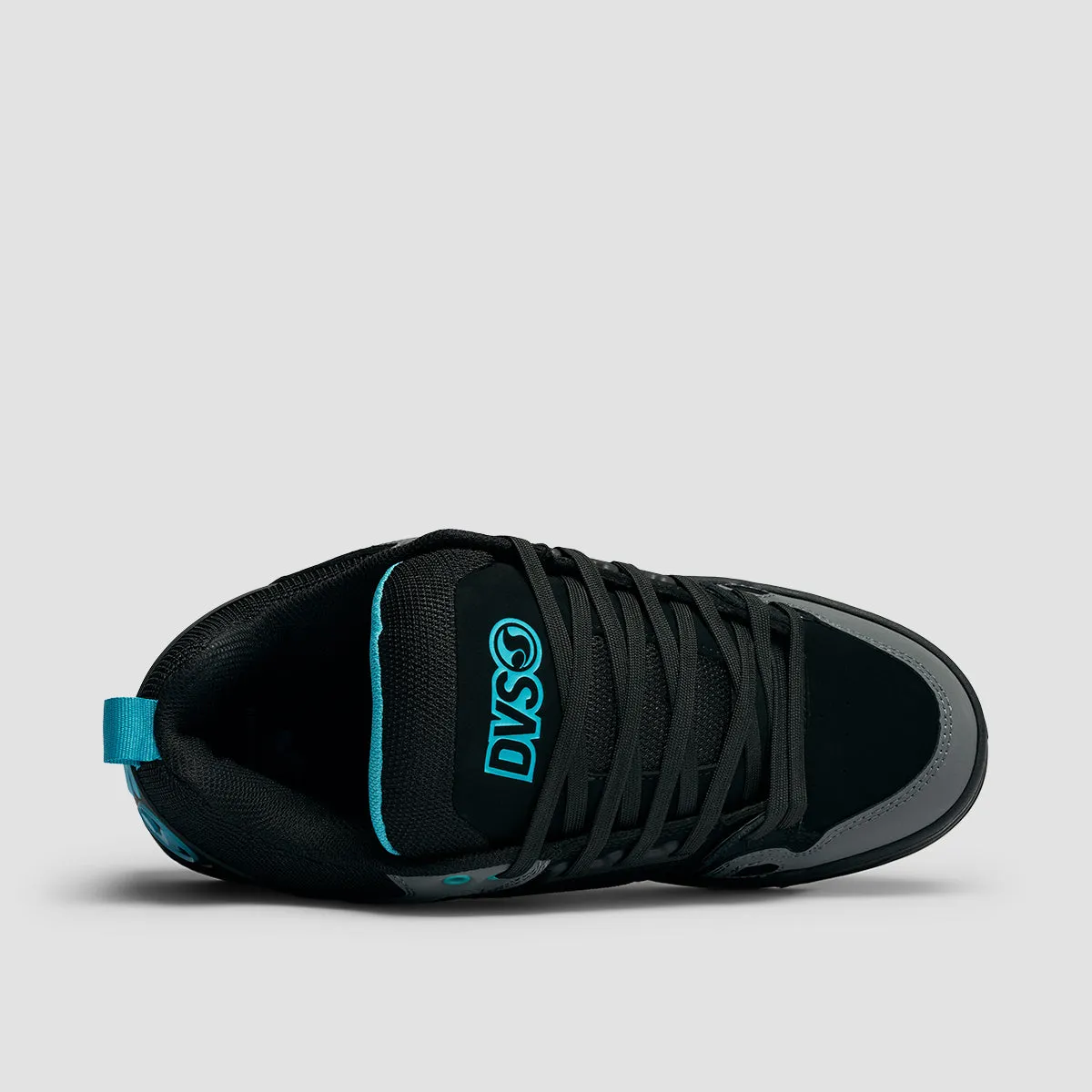 DVS Comanche Shoes - Black/Turquoise/Gum Nubuck