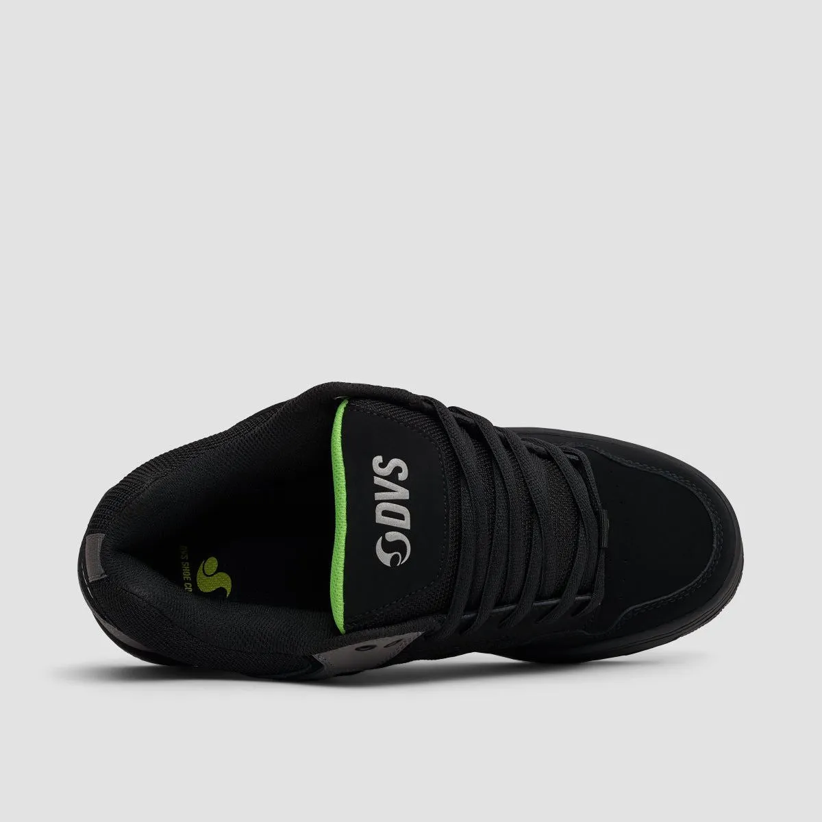 DVS Enduro 125 Shoes - Black/Charcoal/Lime Nubuck