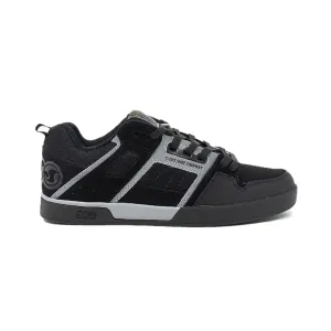 DVS F0000323005 COMANCHE 2.0  DAVE B. MN'S (Medium) Black/Grey Leather Skate Shoes