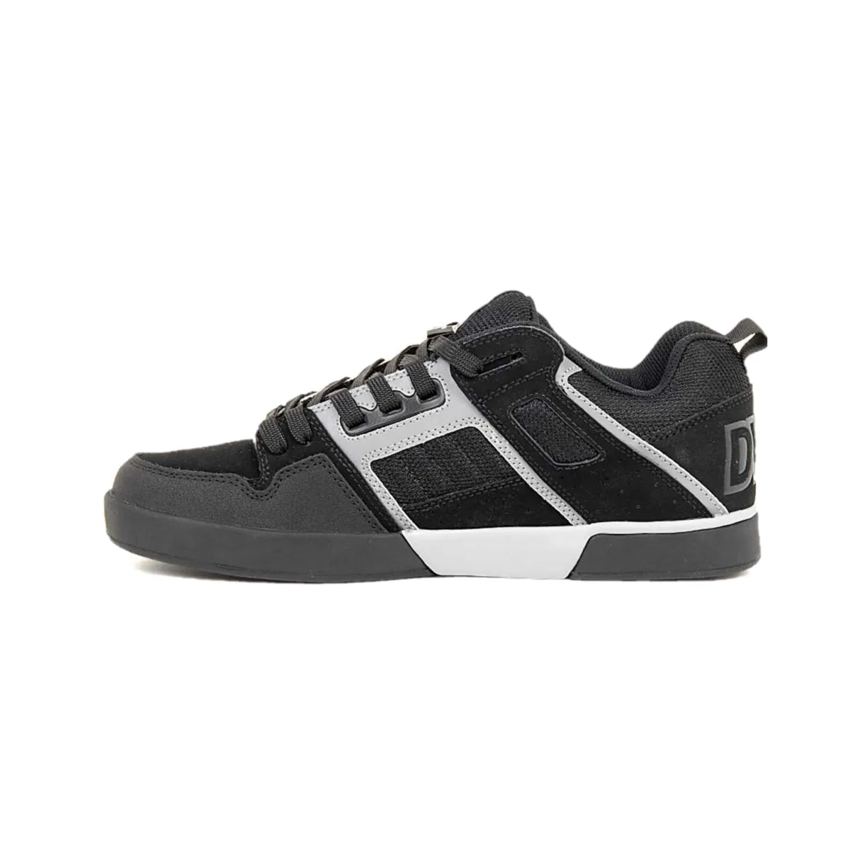 DVS F0000323005 COMANCHE 2.0  DAVE B. MN'S (Medium) Black/Grey Leather Skate Shoes