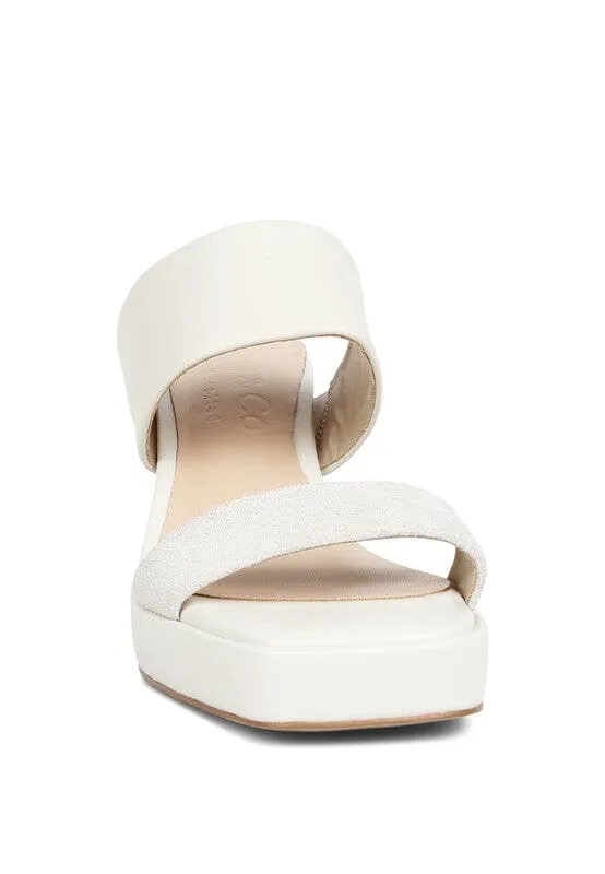 Eddlia Slip On Platform Sandals