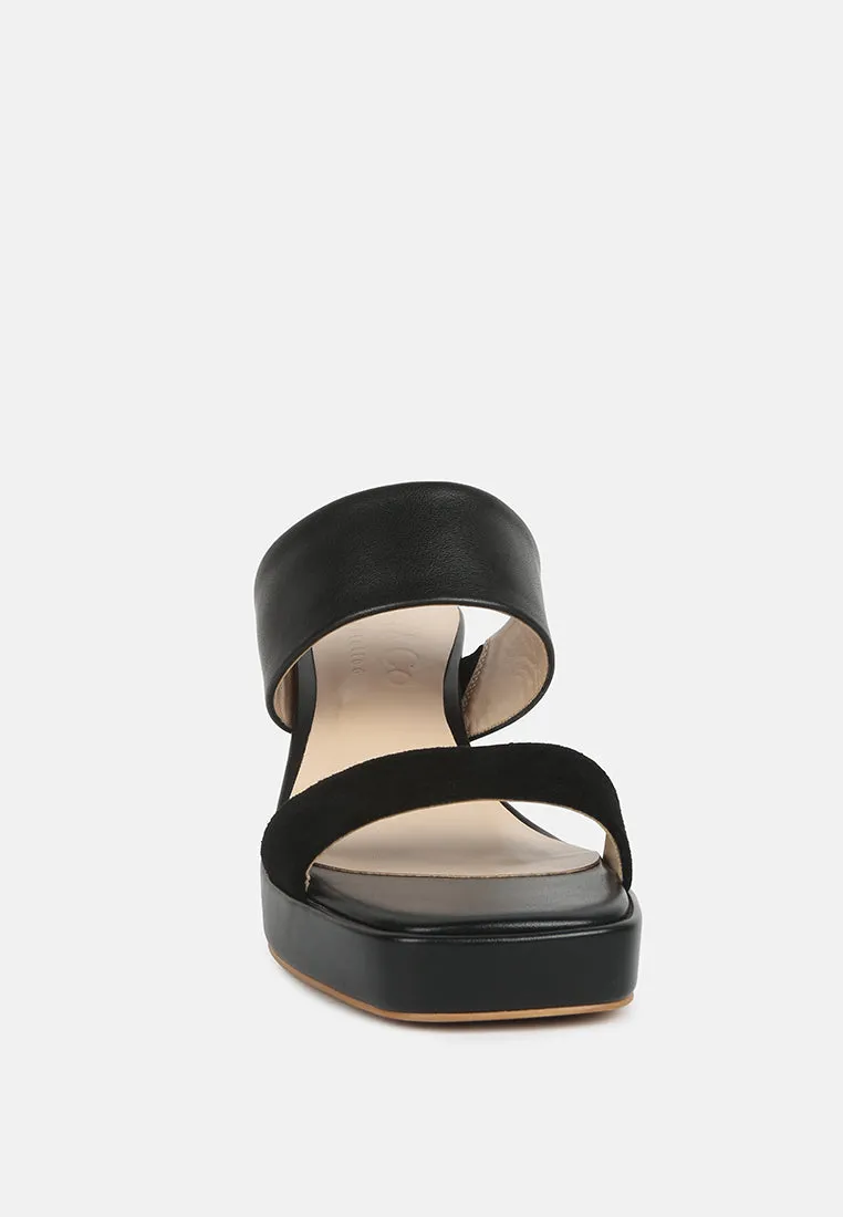 Eddlia Slip On Platform Sandals