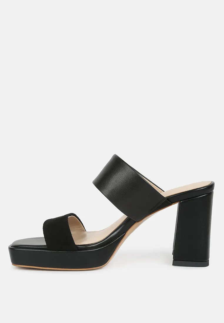 Eddlia Slip On Platform Sandals