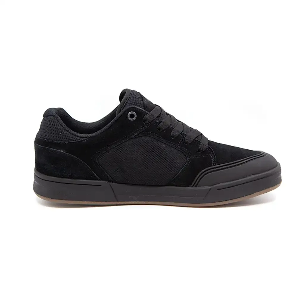 Emerica Heritic Skate Shoe - Black / Black