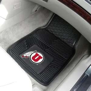 Fanmats Utah Utes Heavy Duty Car Mat Set - 2 Pieces