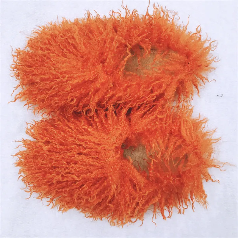 Faux Beach Wool Cotton Slippers（HPSD241）