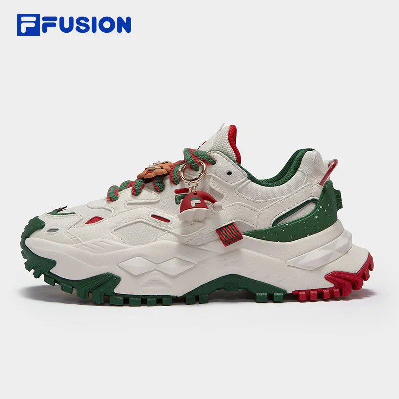 FILA FUSION FUSION BIANCO XMAS Women Platform Shoes/Sneakers (Black)