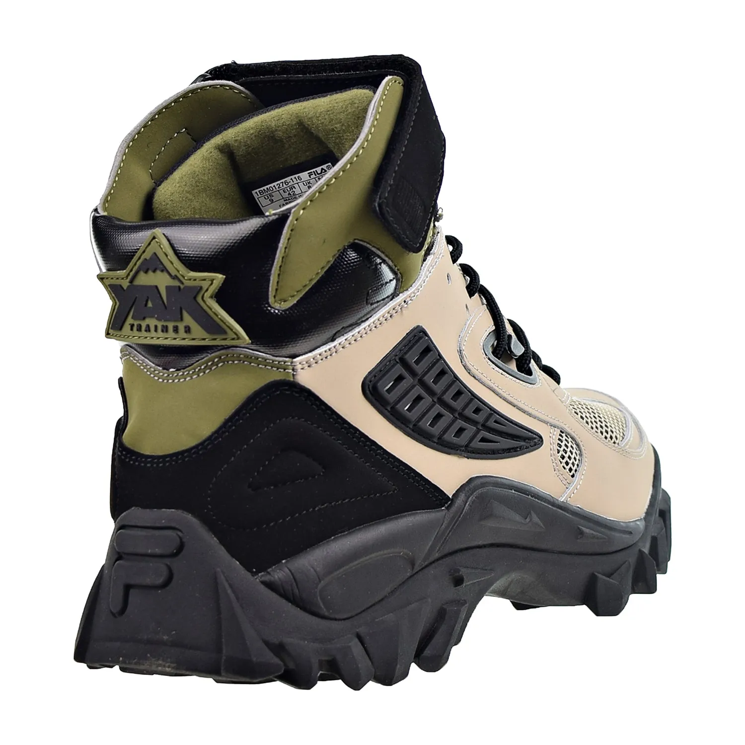 Fila Yak Men's Boots Beige-Black