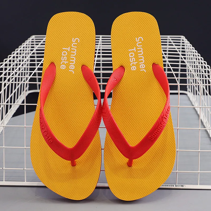 Flip Flops Beach Shoes Men Thong Sandals Summer