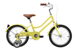 Girls Classic 16" Vintage Bike Lemon