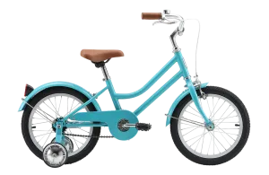 Girls Classic 16" Vintage Bike Turquoise