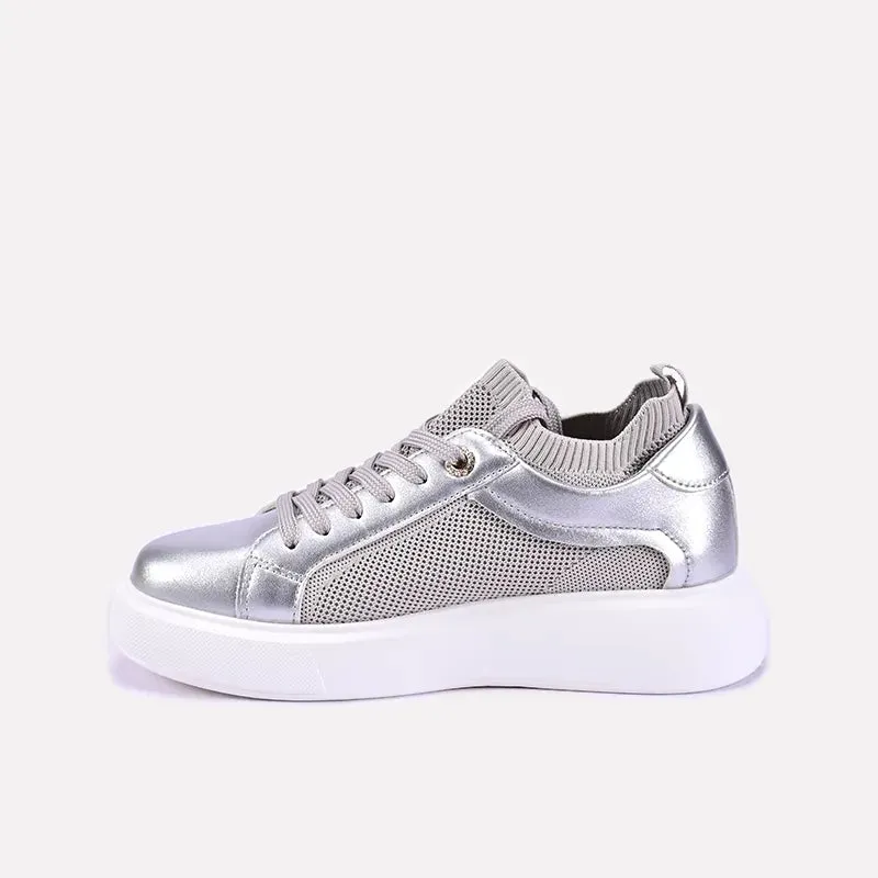 Glimmer Silver Platform Sneakers 0440700