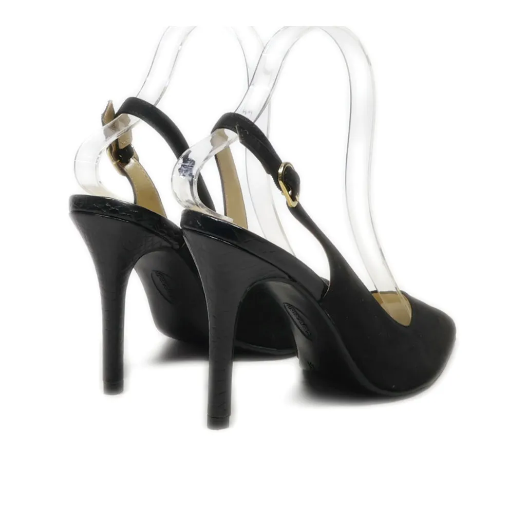 Graceland High-Heel Shoes Suede Black Colour For Women