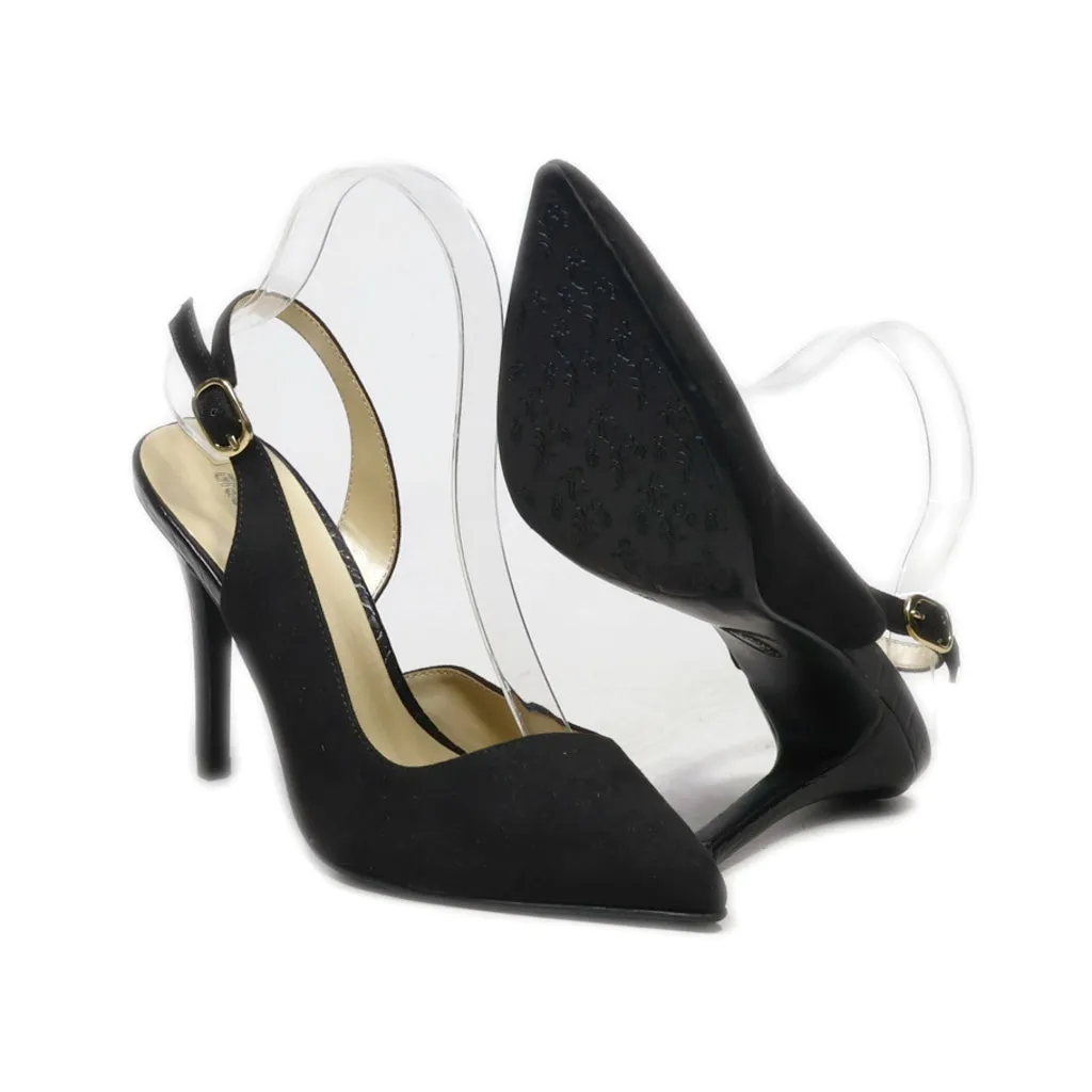 Graceland High-Heel Shoes Suede Black Colour For Women