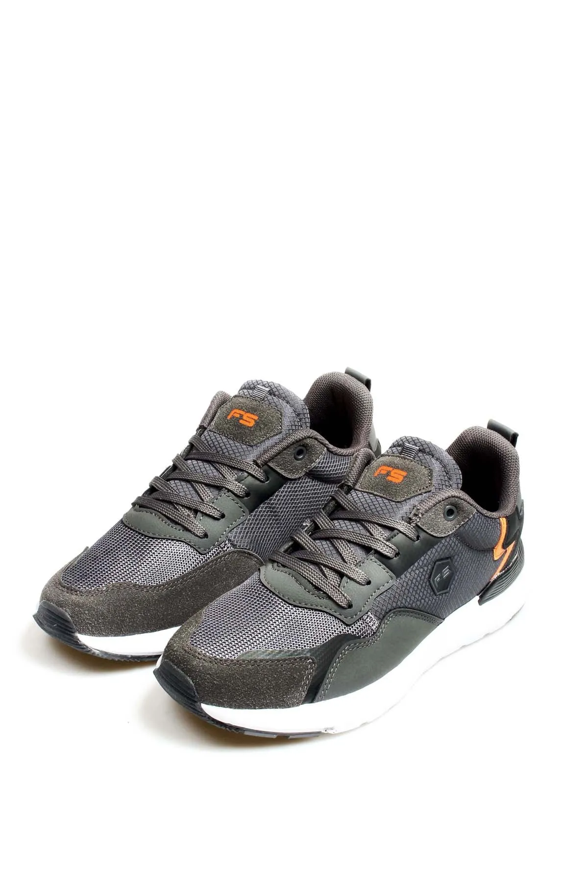 Gray Sporty Sneakers-Wessi