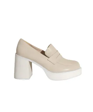 Hannah - Platform Penny Loafers