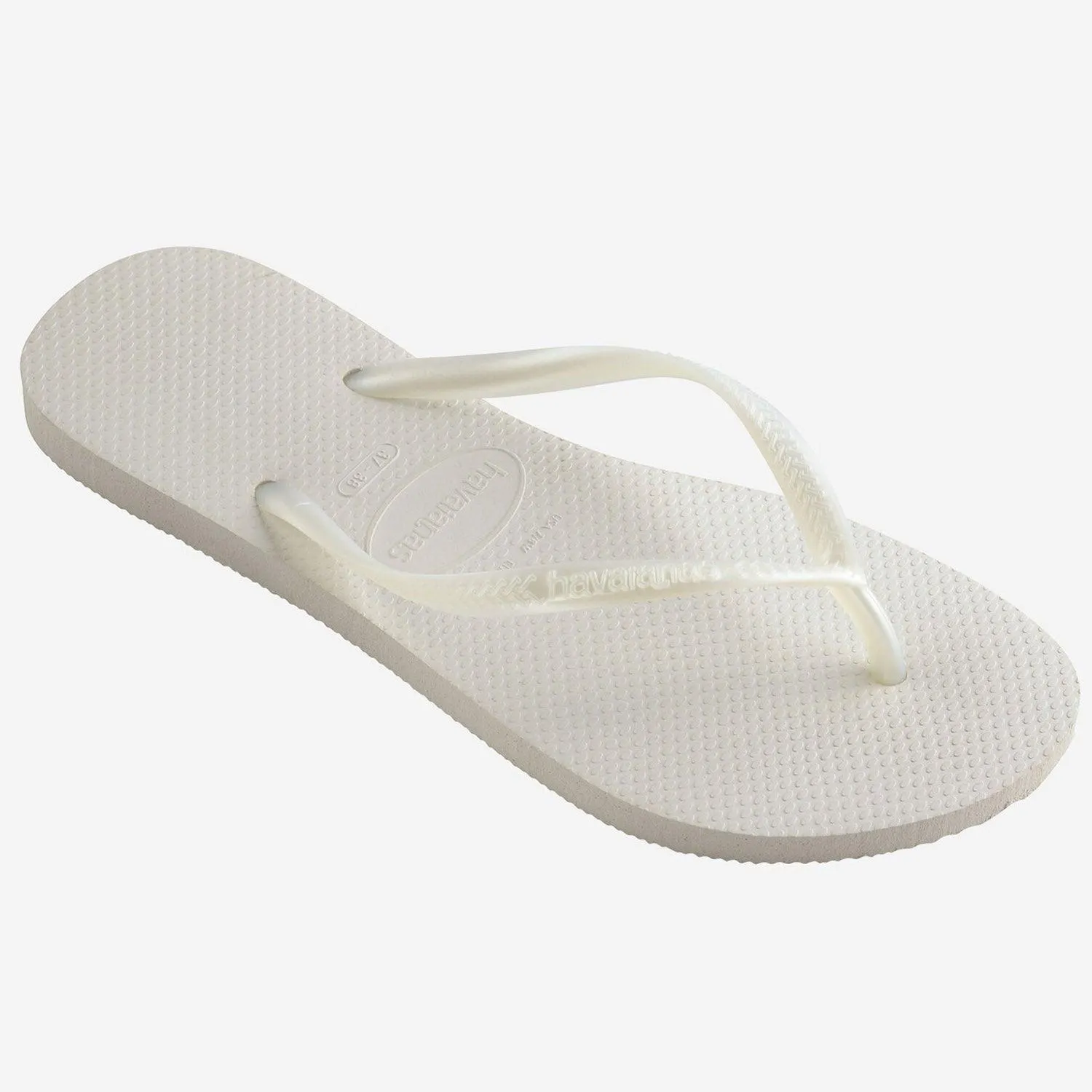 HAVAIANAS SLIM FC WHITE BRANCO