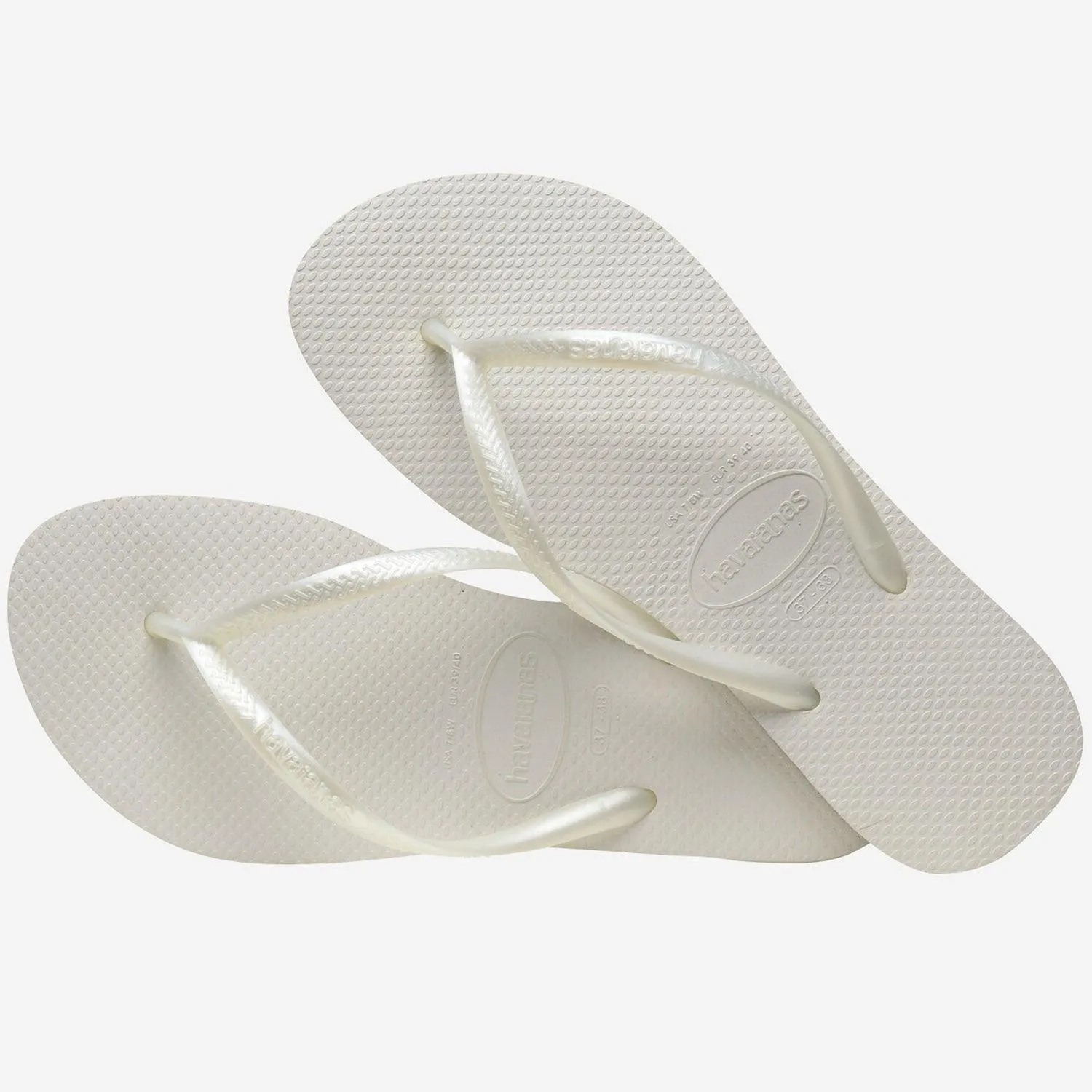 HAVAIANAS SLIM FC WHITE BRANCO