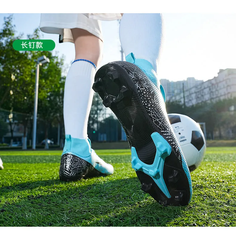 High-Top Adult and Kids' Soccer Cleats, Training